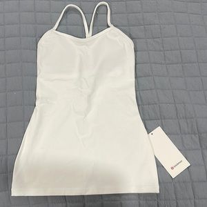 Lululemon Power Y Tank in white